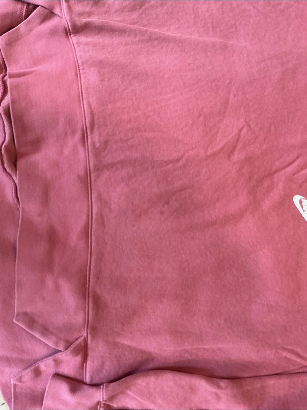 Nike Dusty Rose Cropped Boxy Crewneck Sweatshirt - Picture 3 of 4